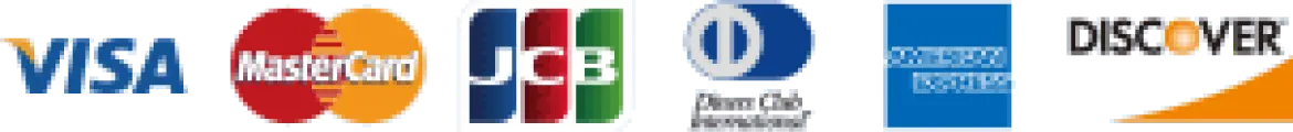 visa master JCB DC amex discover